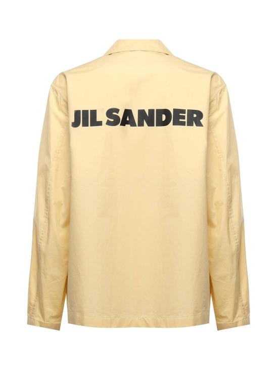  질샌더 자켓 질 샌더 로고 재킷 파스텔 옐로우 - JIL SANDER
