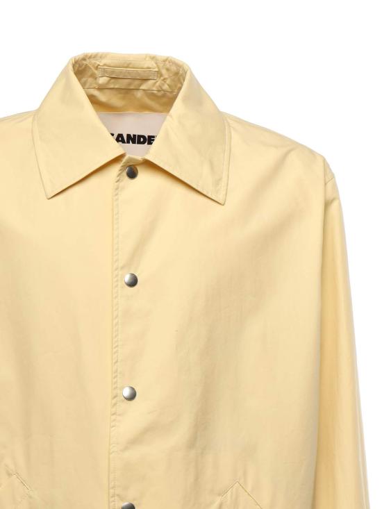  질샌더 자켓 질 샌더 로고 재킷 파스텔 옐로우 - JIL SANDER