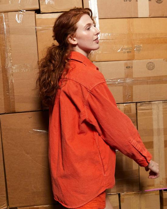  LWN 셔츠 Lwn Oz 셔츠 올드 레드 - LWN