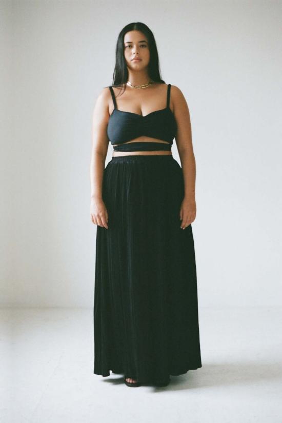  파리 데사이 비키니 수영복 사리타 수영복 블랙 - PARI DESAI