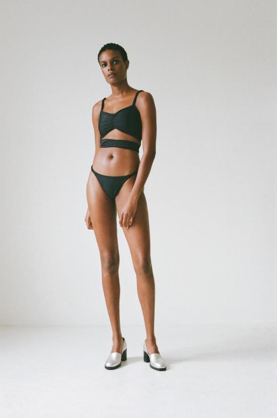  파리 데사이 비키니 수영복 사리타 수영복 블랙 - PARI DESAI