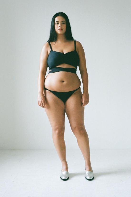  파리 데사이 비키니 수영복 사리타 수영복 블랙 - PARI DESAI