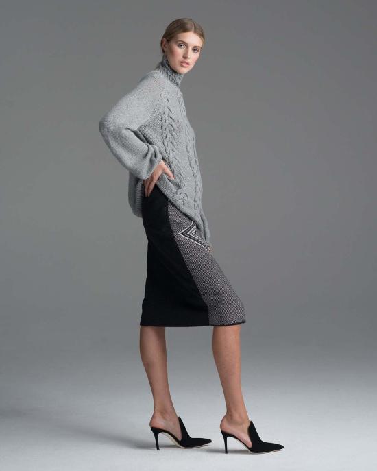  VOZ 터틀넥 Voz 케이블 니트 - OTHER BRANDS