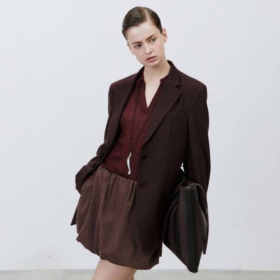  알리지 수트 자켓 알리시 A5048 울 블레이저 Uva