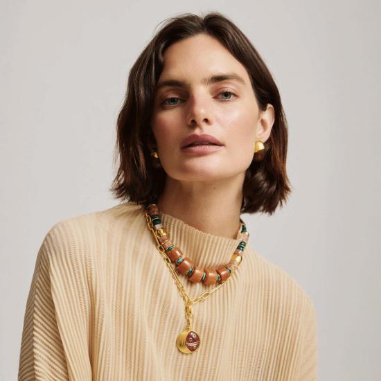  리지 포르투나토 이어링 토로 귀걸이 아카시아 나무 - LIZZIE FORTUNATO