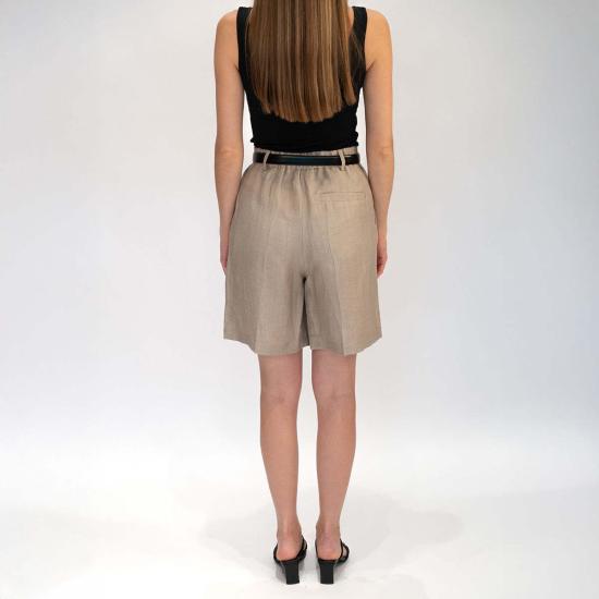  알리지 숏팬츠 알리시 린넨 버뮤다 쇼츠 - ALYSI