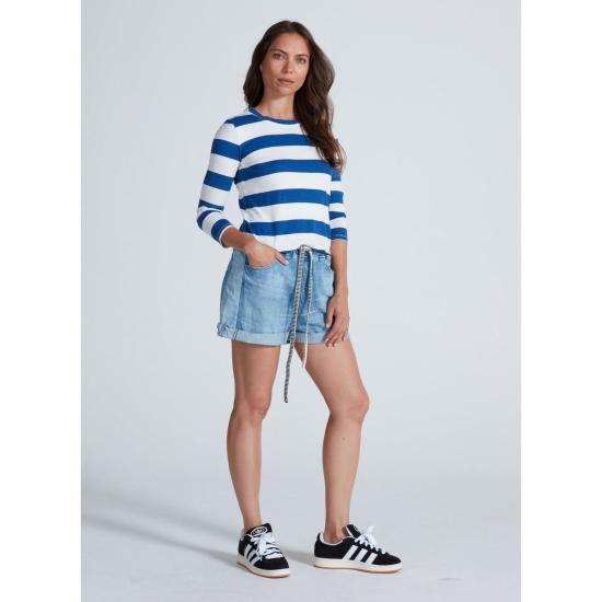  ASKK 뉴욕 데님 숏팬츠 Askk Ny 칸쿤 쇼트 버클리 - ASKK NY