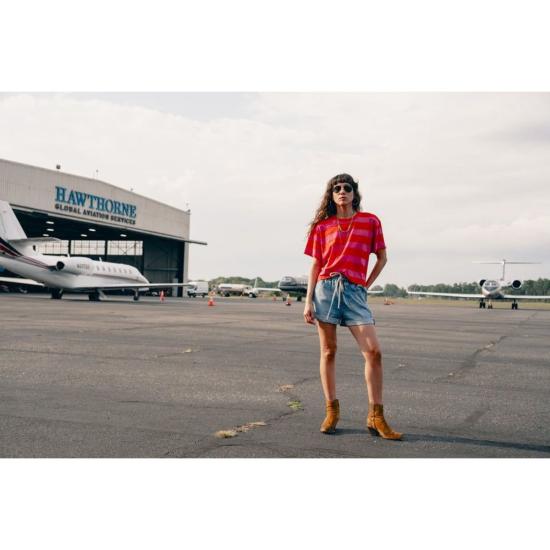  ASKK 뉴욕 데님 숏팬츠 Askk Ny 칸쿤 쇼트 버클리 - ASKK NY