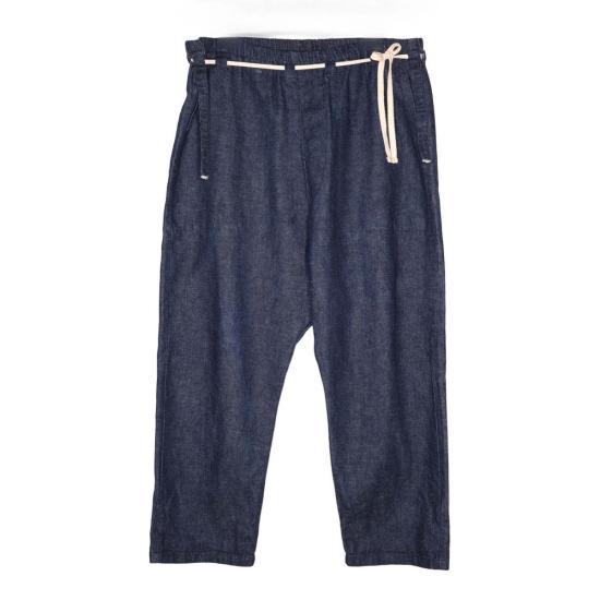  시커 스트레이트 팬츠 헴프 데님 피카소 팬츠 인디고 - SEEKER