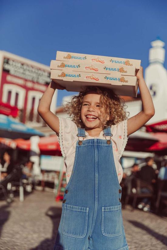  [키즈] 루이스미샤 오버롤 루이스 미샤 아틸로 점프수트 스톤 블루 - LOUISE MISHA