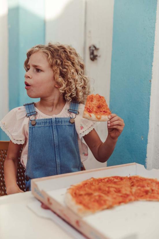  [키즈] 루이스미샤 오버롤 루이스 미샤 아틸로 점프수트 스톤 블루 - LOUISE MISHA