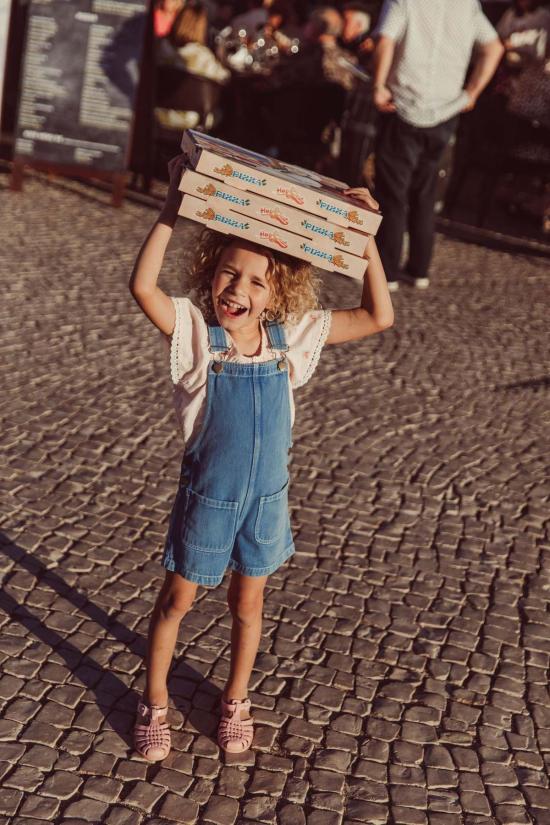  [키즈] 루이스미샤 오버롤 루이스 미샤 아틸로 점프수트 스톤 블루 - LOUISE MISHA