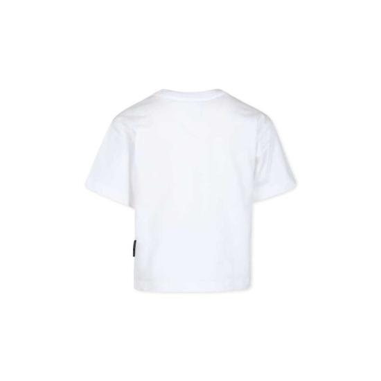  [키즈] 마크제이콥스 트레이닝 상의 마크 제이콥스 아동용 티셔츠 화이트 - MARC JACOBS