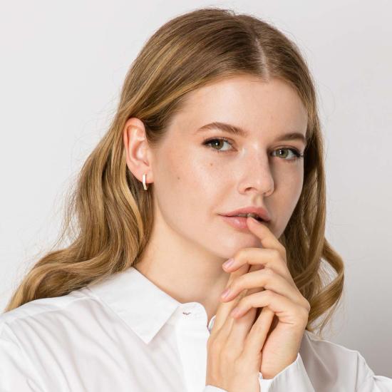  제니스 사빗 이어링 재니스 새빗 스몰 후프  골드 - JANIS SAVITT