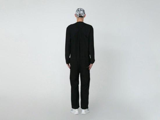  스노우피크 오버롤 스노우 피크 타키비 라이트 립스톱 오버롤 블랙 - SNOW PEAK