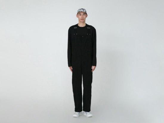  스노우피크 오버롤 스노우 피크 타키비 라이트 립스톱 오버롤 블랙 - SNOW PEAK