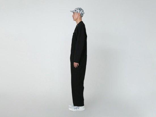  스노우피크 오버롤 스노우 피크 타키비 라이트 립스톱 오버롤 블랙 - SNOW PEAK