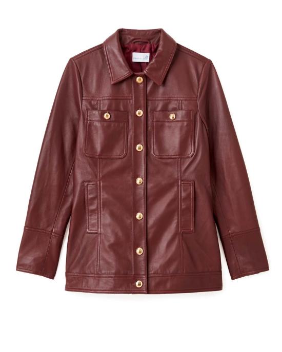  카르톨리나 가죽 자켓 카톨리나 위니프레드 가죽 재킷