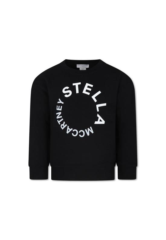  [키즈] 스텔라 맥카트니 풀오버 스텔라 매카트니 키즈 스웨트셔츠 블랙