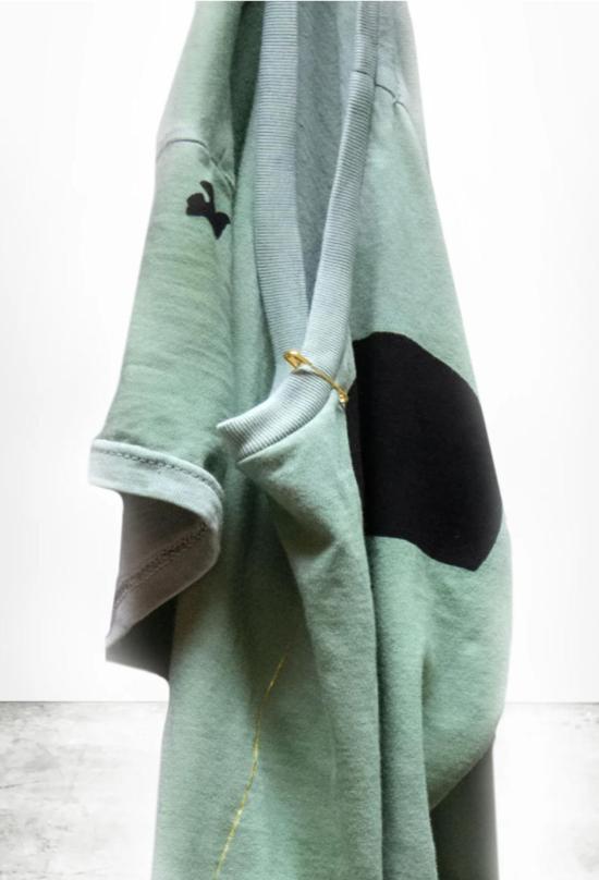  프리시티 반팔 티셔츠 무료 도시 표지판/골든 라인 티 조슈아스