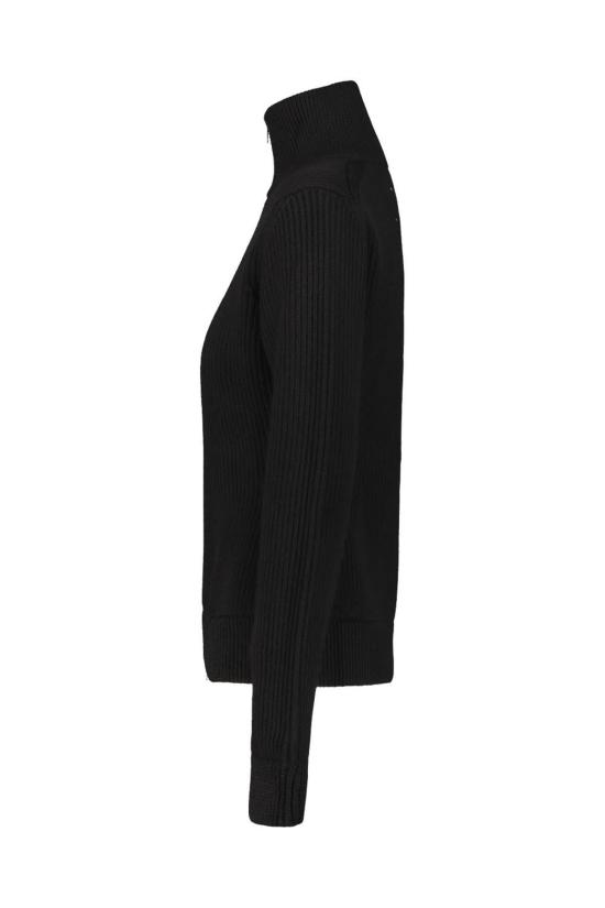  마르지엘라 가디건 메종  골지 울  블랙 - MAISON MARGIELA