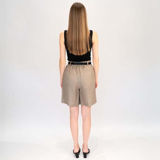  알리지 숏팬츠 알리시 린넨 버뮤다 쇼츠 - ALYSI