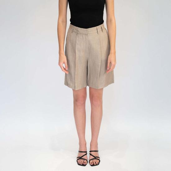  알리지 숏팬츠 알리시 린넨 버뮤다 쇼츠 - ALYSI