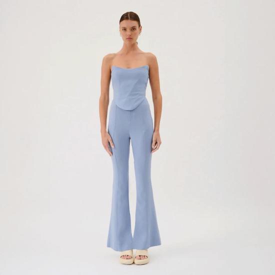  수보 플레어 팬츠 수부 레미  수부 블루 - SUBOO