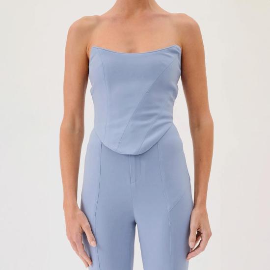  수보 플레어 팬츠 수부 레미  수부 블루 - SUBOO