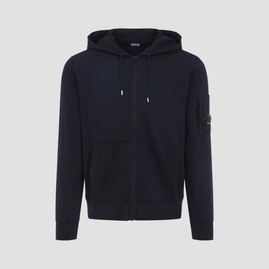  씨피 컴퍼니 긴팔 티셔츠 C.P. 컴퍼니 지퍼 렌즈 후드티 토탈 이클립스