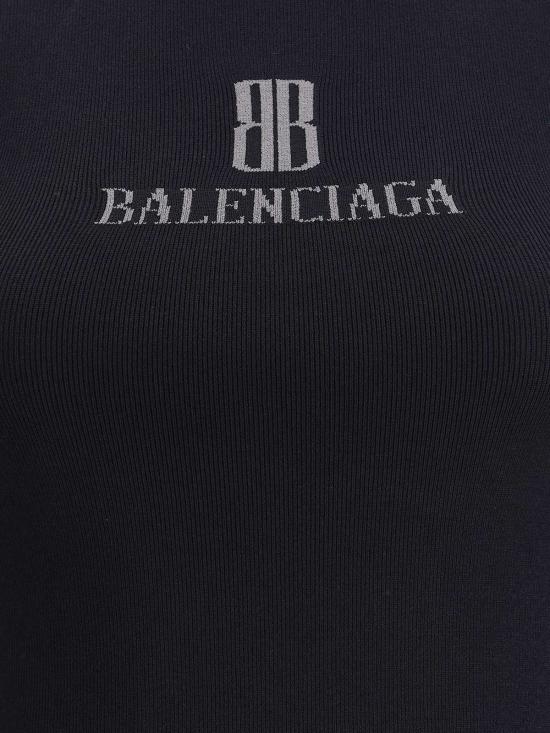  발렌시아가 민소매 티셔츠 로고 - BALENCIAGA