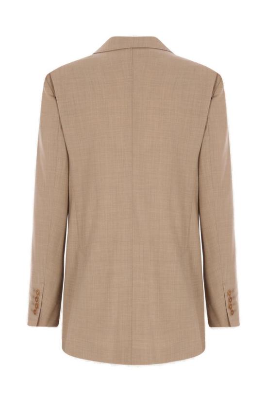  막스마라 자켓 막스 마라 더블 브레스트 긴팔 재킷 베이지 - MAX MARA