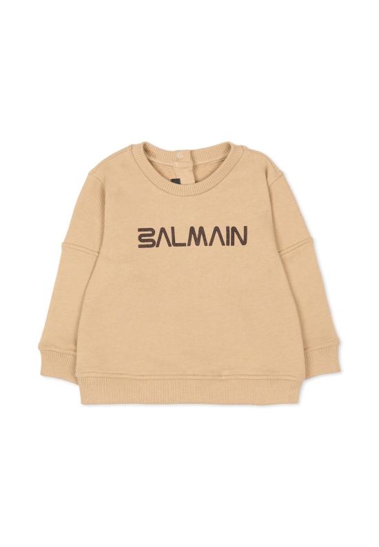  [키즈] 발망 풀오버 키즈 스웨트셔츠 베이지