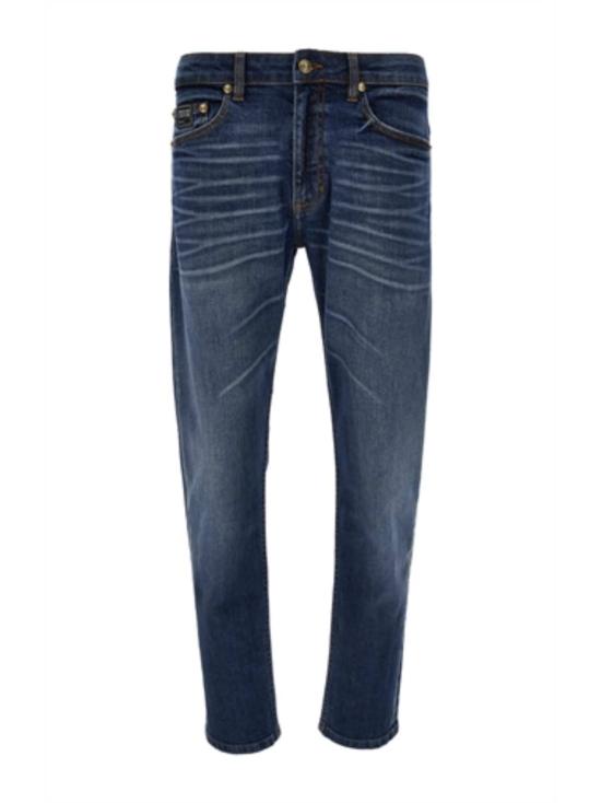  베르사체 데님 팬츠 진 쿠튀르 진 블루