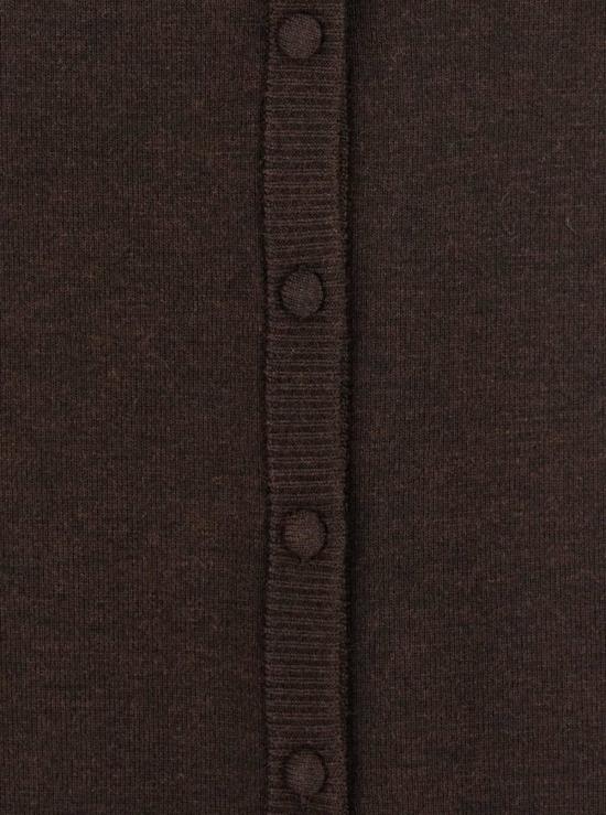  빅토리아 베컴 롱 스커트 브라운  (버튼 여밈) 울 소재 - VICTORIA BECKHAM