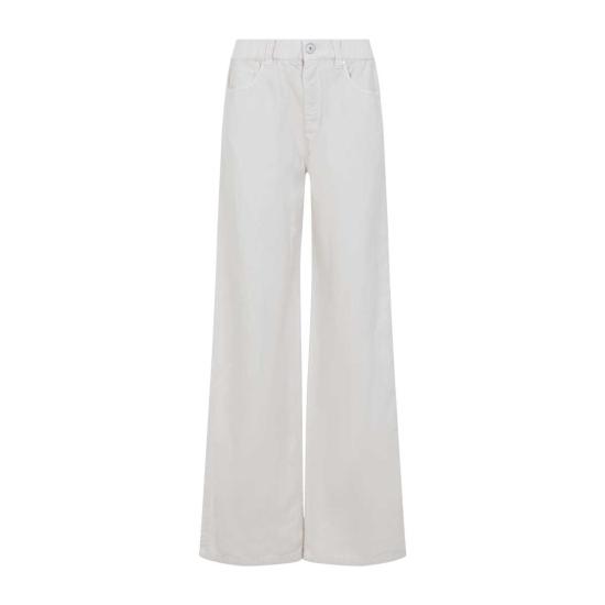  브루넬로 쿠치넬리 스트레이트 팬츠 불  초크 - BRUNELLO CUCINELLI