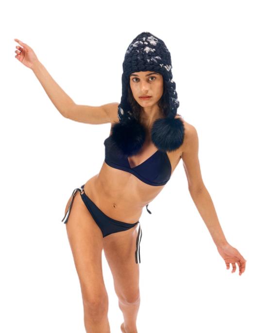  미샤램퍼트 비키니 수영복 미샤 램퍼트 비키니 상의/하의 블랙