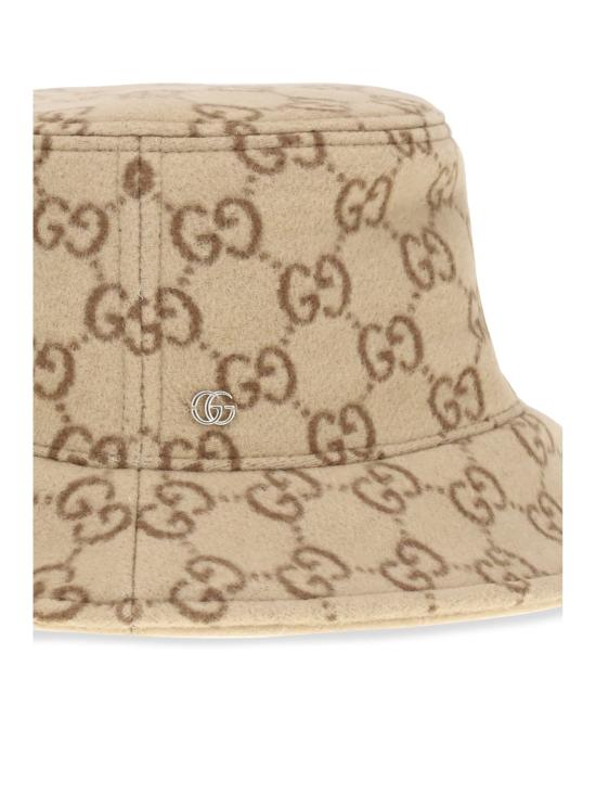  구찌 모자 GG 자카드 울 버킷햇 - GUCCI
