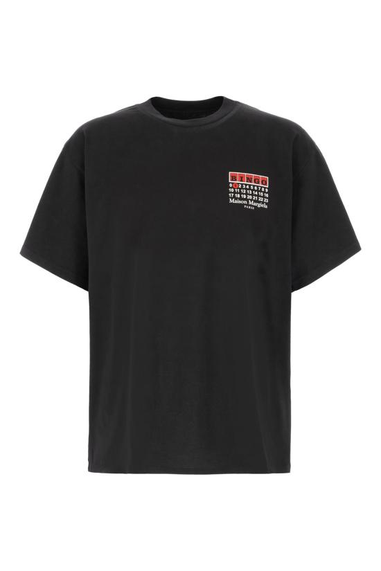  마르지엘라 반팔 티셔츠 메종  카본 코튼 티셔츠