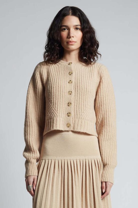  ELEVEN SIX 가디건 일레븐 식스 베카 카디건 페일 카멜