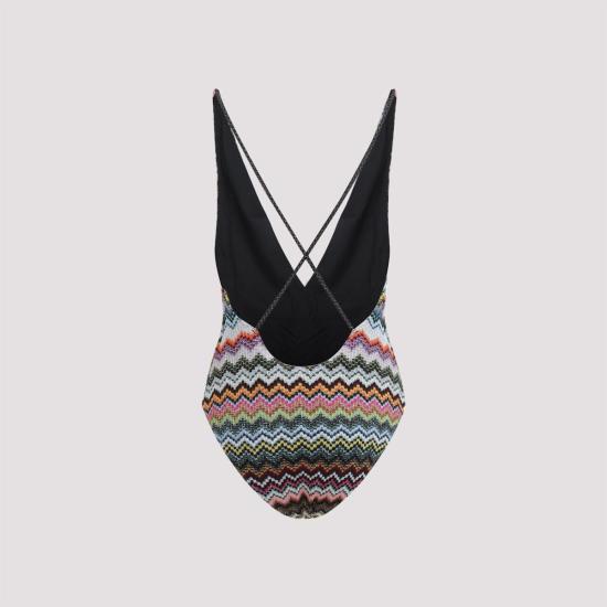  미소니 원피스 수영복 미쏘니 비스코스  멀티컬러 - MISSONI