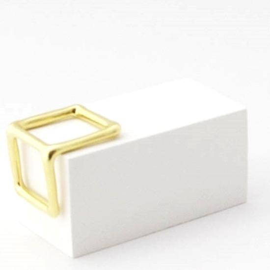  제인 다렌스부르그 반지 제인 다렌스버그 더블 스퀘어 메탈 링 - JANE DARENSBOURG