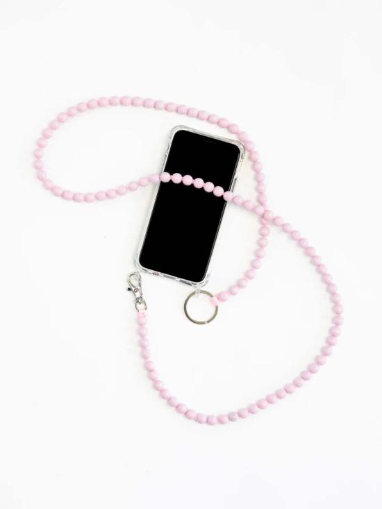  잇이즈웰 LA 키링 잇 이즈 웰 L.A. 폰 네크리스 파스텔 로즈