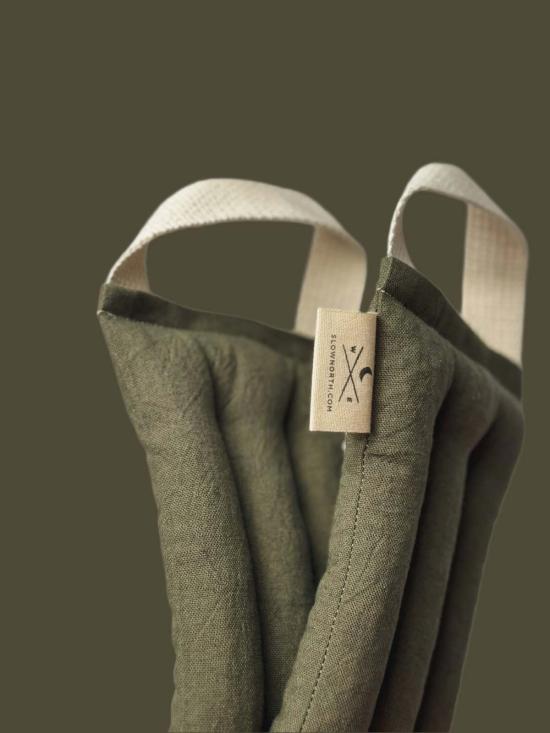  Slow North 라운지 웨어 슬로우 노스 아이 마스크 + 넥랩 세트 (올리브 색상) - OTHER BRANDS