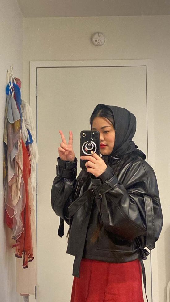  Hozen 머플러/스카프 호젠 바부슈카 스카프 블랙 - OTHER BRANDS