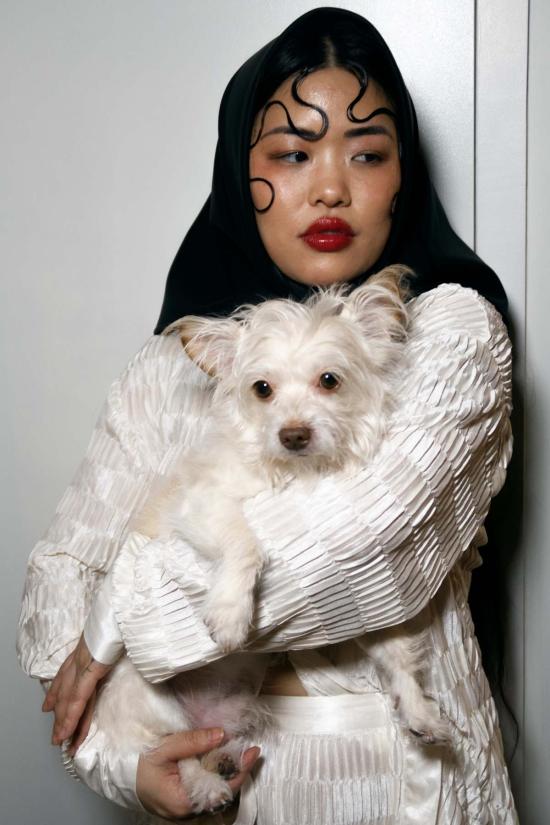  Hozen 머플러/스카프 호젠 바부슈카 스카프 블랙 - OTHER BRANDS