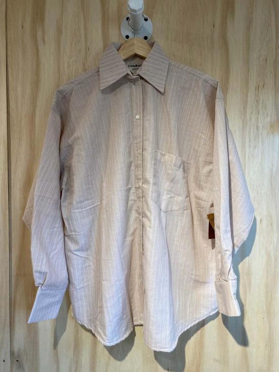  Conrado 셔츠 콘라도 켈시 오렌지 스트라이프 버튼다운 - CONRADO