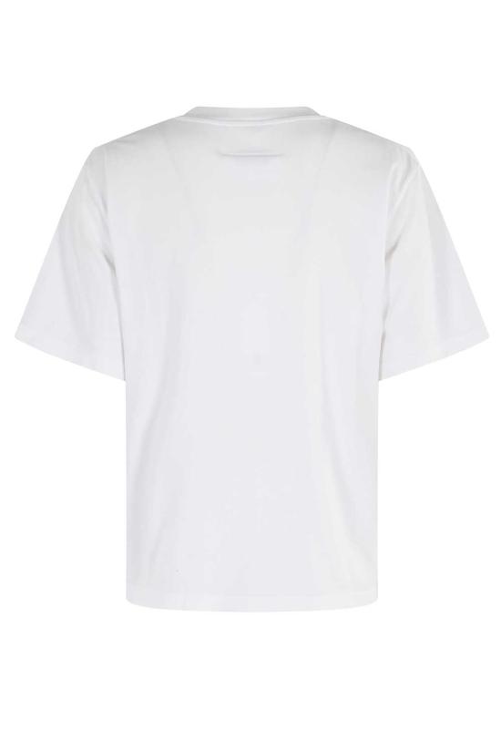  MM6 메종마르지엘라 반팔 티셔츠 Mm6 메종 마르지엘라 티셔츠 화이트 - MM6 MAISON MARGIELA