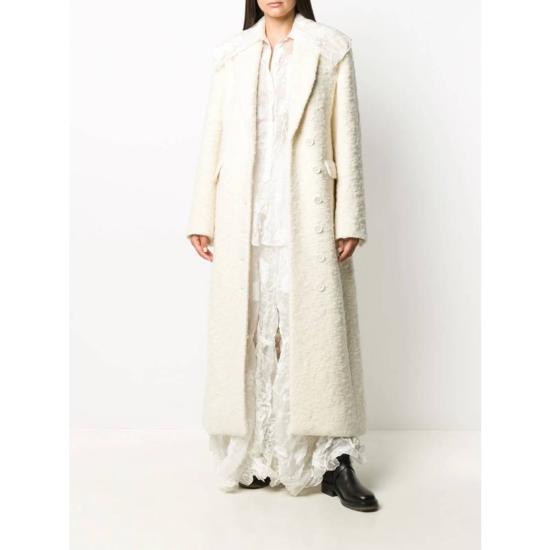  니나리찌 롱 스커트 니나 리치  화이트 - NINA RICCI