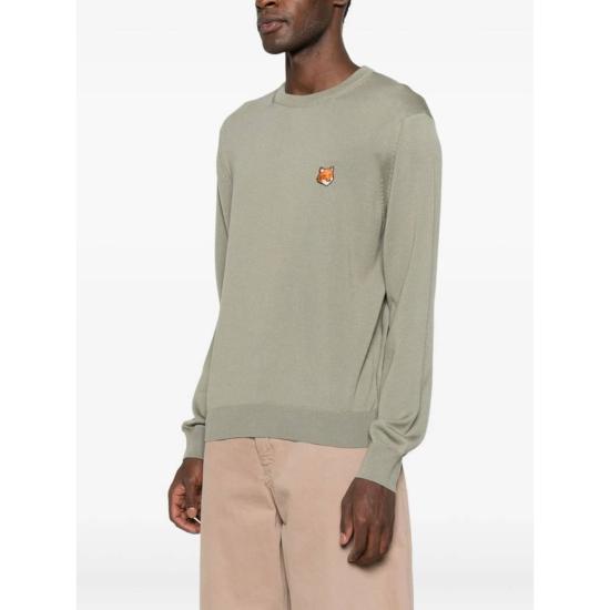  메종키츠네 스웨터 메종 키츠네  그린 - MAISON KITSUNE